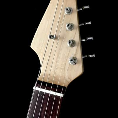 LEFTY! Boutique Reverse ST62 Hendrix Olympic White Nitro Strat Wildwood Custom Relic Guitar Lefty 6.9 lb HSC image 3