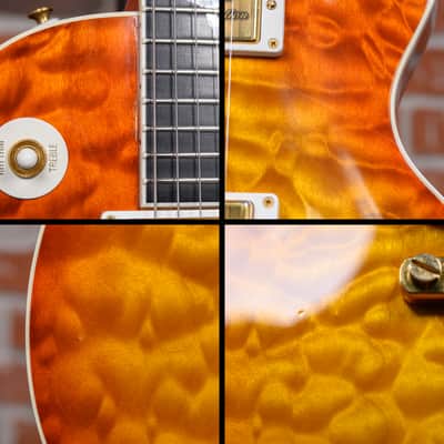 Gibson Custom Shop Ducks Unlimited 1999 National Convention '59 Les Paul Reissue Quilted Maple Top Honey Burst 1999 w/Hardshell Case image 17