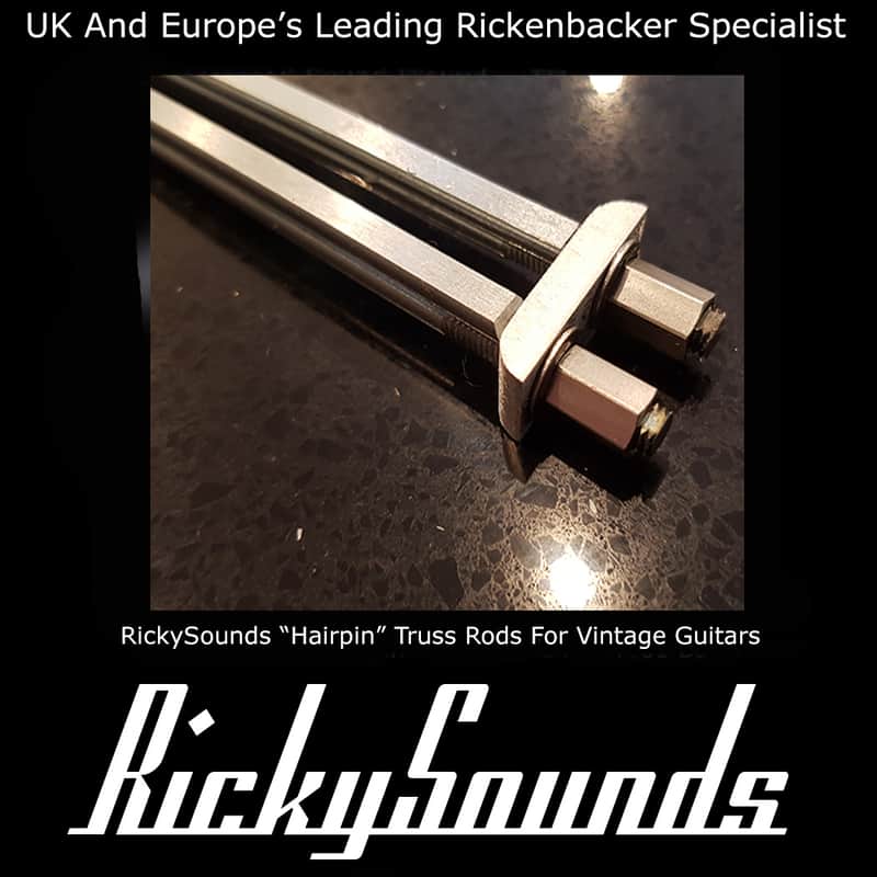 Hairpin Truss Rods for Rickenbacker Bass or Guitar image 1