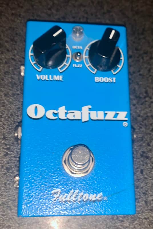 2015 Fulltone octafuzz effects pedal for electric guitar made in the USA - Blue image 1