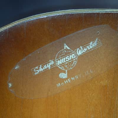 Airline by Montgomery Wards Catalog Grand Concert Bolt-on Neck 1963 Sunburst image 4