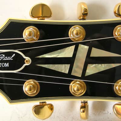 2006 Gibson Les Paul Custom '57 Reissue Black Beauty LPB-7 Electric Guitar image 9