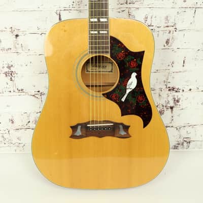 Vintage 1970s Angelica "Dove" Acoustic Guitar (Model 9470) - Made in Japan image 2