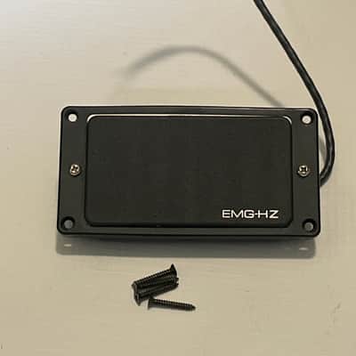 2005 Jackson DXMG EMG-HZ H3 Black USA Neck Humbucker Guitar Pickup w/ Ring 13k image 1