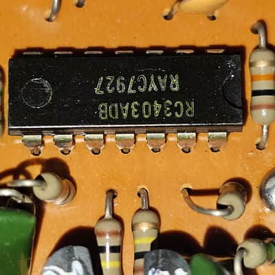 Boss Phasor PH-1 Silver Screw Long Dash 1979 Serial # 8500 image 7
