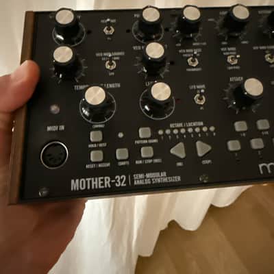 Moog Mother-32 Tabletop / Eurorack Semi-Modular Synthesizer 2015 - Present - Black image 2