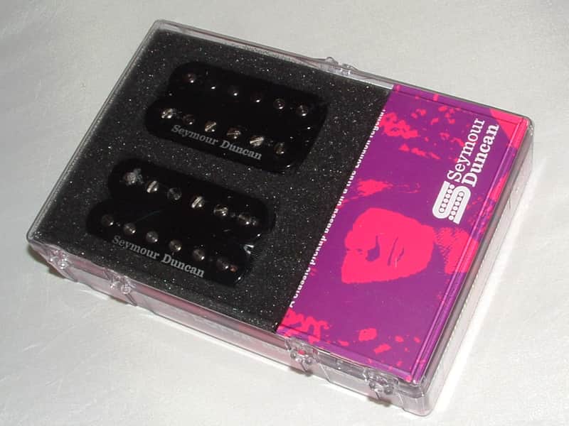 Seymour Duncan  Seymour-Duncan-SH-18-Whole-Lotta-Humbucker-Pickup-Set-BLACK-New-with-Warranty image 1