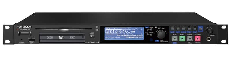 TASCAM SS-CDR250N 2-Channel CD and Media Recorder