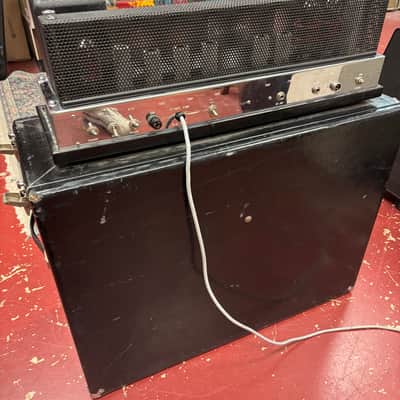 1966 Ampeg B-12XT Portaflex 2-Channel 50-Watt 2x12" Fliptop Guitar Combo Black image 8