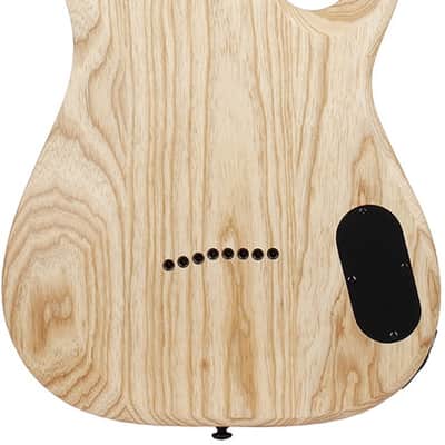 Schecter John Browne Tao-8 Left-Handed Electric Guitar - Ozone Burst (637) image 2
