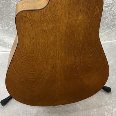 Seagull acoustic electric guitar in natural with case image 20