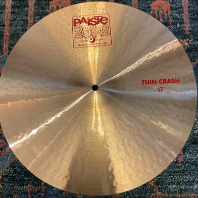 Paiste 17" 2002 Series Thin Crash Cymbal image 2