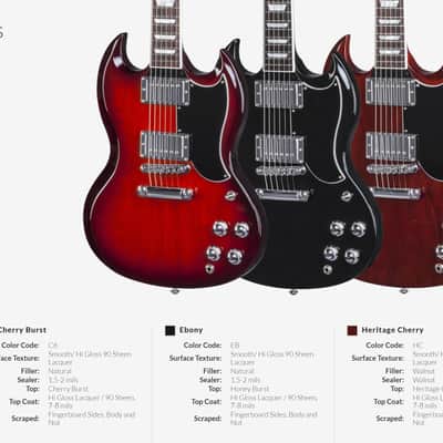 Gibson SG Standard HP 2017 w/ G-Force (RARE) - Cherry Burst image 15