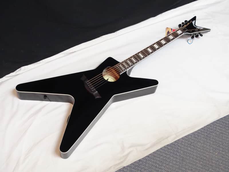 Dean ML Acoustic Electric guitar - Classic Black - MLcoustic image 1