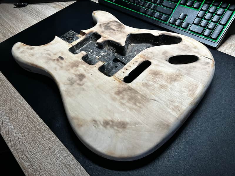 Stratocaster  Guitar Body image 1