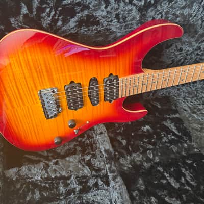 Suhr Modern Aged Cherry Burst Flame Maple Top/Swamp Ash Body **Stunning** image 11