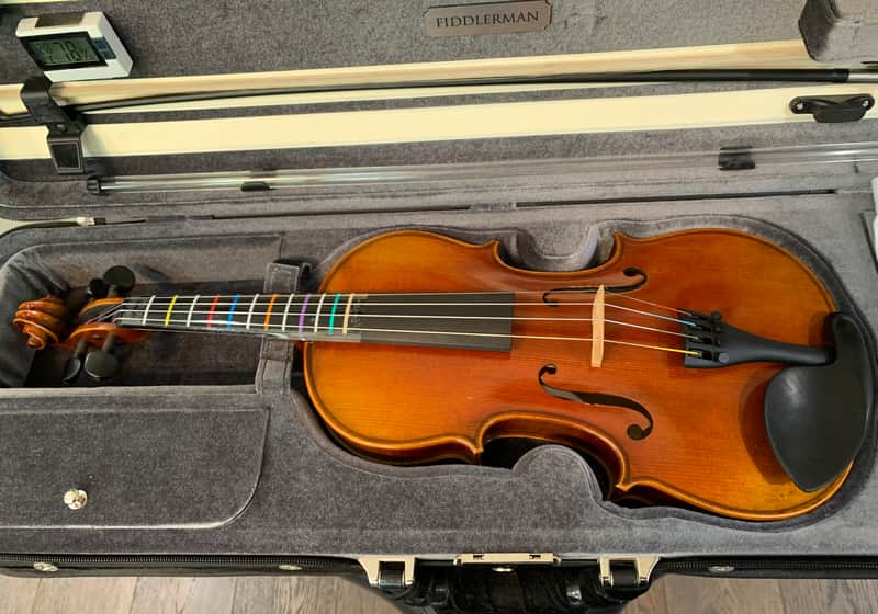 Fiddlerman Artist 4/4 violin package 2022 image 1
