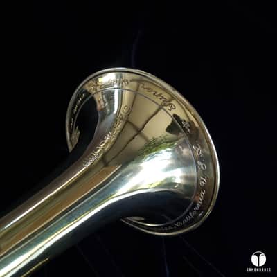 F.E. Olds & Son Super Recording Los Angeles offset valves cornet gamonbrass image 24