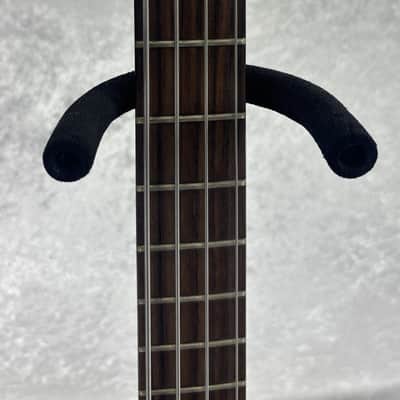 Warwick Rockbass Corvette $$ 4 string electric bass guitar in Nirvana black stai image 5