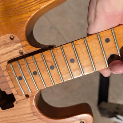 Peavey T-60- Natural guitar Body & Neck with Tuners (Project) image 4