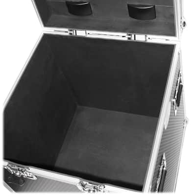 ProX XS-UTL4 Utility Flight Case w/ Black Laminate 4" Casters w/ Caster Dishes image 3