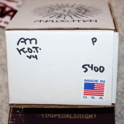 2013 Analogman King of Tone V4 - with Box & Papers - No Tariffs image 7