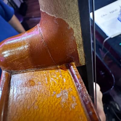 Copy Of Antonius Stradivarius 15.5" Viola 'Faciebat Cremona 1713' Made in Romania 1992 image 14
