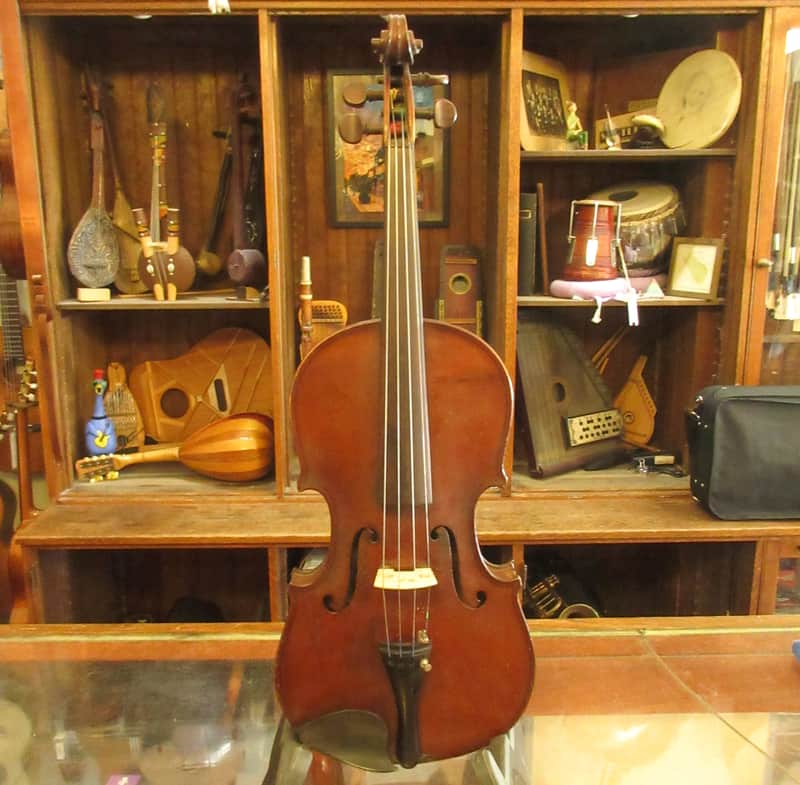 Friedrich August Heberlin 4/4 Stradivarius Copy c.1915 image 1