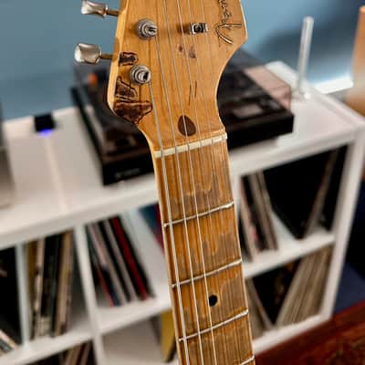 Fender Custom Shop Masterbuilt Chris Fleming Eric Clapton "Blackie" Tribute 2006 - Black Relic image 10