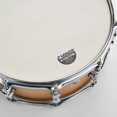 Sonor Kompressor 14 In. x 6 In. Beech Snare Drum (KS-1406-SDW-NAB) image 2