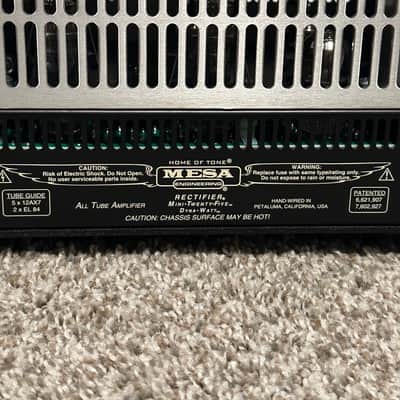 Mesa Boogie Mini Rectifier Twenty-Five 2-Channel 25-Watt Guitar Amp Head image 8