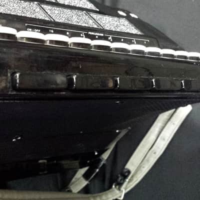 Cordovox Super V 5 Double Tone Chamber Accordian Jet Black w/Electronics image 12