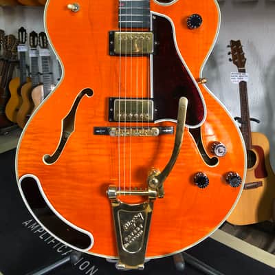 Rare Gibson Chet Atkins Country Gentleman de 1992 Sunrise Orange USA avec ses papiers et étui image 5