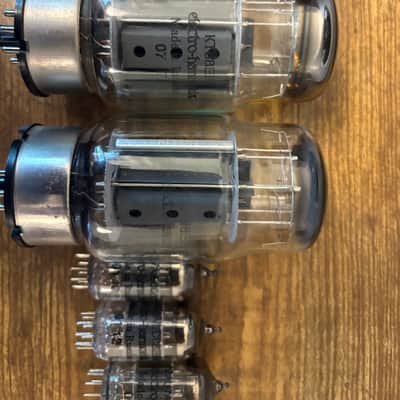 Electro-Harmonix KT88 Matched Quad + 12AU7 & 12AX7 Preamp Tubes — EH & Sovtek — Untested image 3