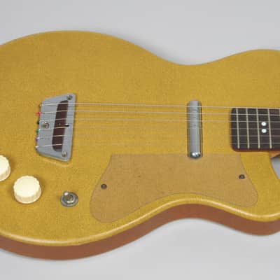 Immagine Silvertone 1357 Danelectro Model C 1956 Ginger and Tan with Original Case - 9
