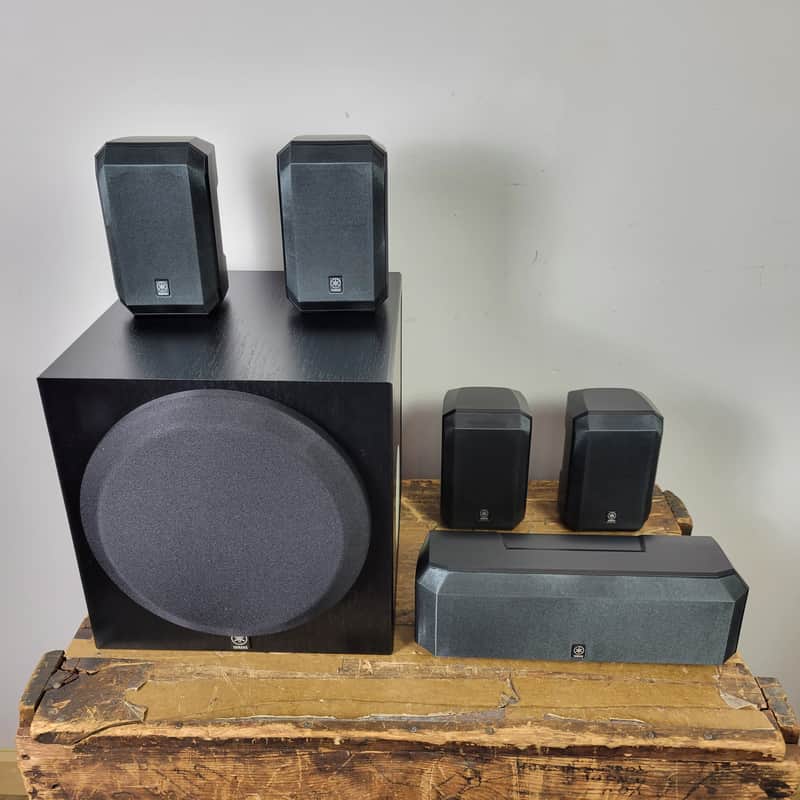 Yamaha NS-AP2600 Speaker System & YST-SW012 Subwoofer - Black | Reverb