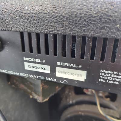 Crate G40C XL 2x8 Combo Amp image 4