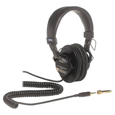 Sony Professional Large Diaphragm Headphones with Case and 1 Year Warranty image 2