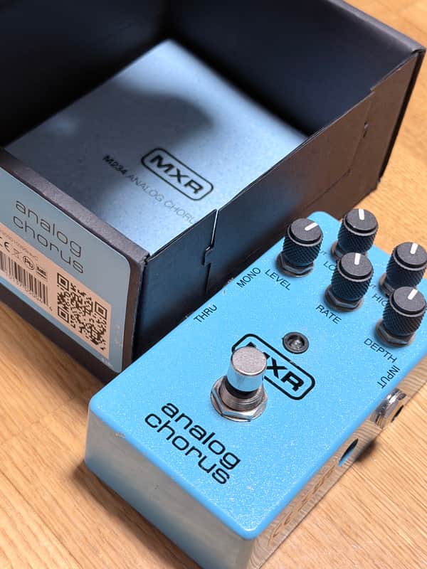 MXR M234 Analog Chorus 2011 - Present - Blue with original box image 1