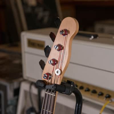 Fender Mike Dirnt Road Worn Precision Bass Black 2003 owned by Chris Shiflett image 3