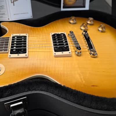 Gibson Les Paul Standard 50s Faded BRAND NEW Vintage Honey Burst DISCONTINUED MODEL Satin Nitro Finish 59 Rounded Neck Profile Guitar image 6