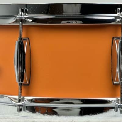 Gretsch 22/13/16/5.5x14" Broadkaster Vintage-Build Drum Set - Exclusive Satin Cameo Coral imagen 11