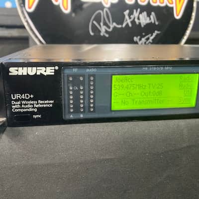 Shure Def Leppard's, UR4D Wireless Receiver 2010s (DL #5003) - Black Bild 3