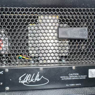 FJA Modded Peavey 5150 "Script Logo" 2-Channel 120-Watt Guitar Amp Head 1993 - 2004 - Black image 3