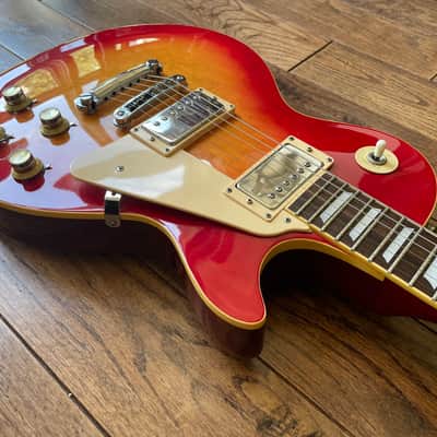 Aria Pro II LS 450 Standard Electric Guitar Cherry Burst Matsumoku MIJ image 7