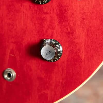 Gibson 1961 ES-330TC Thinline Hollow Body Electric Guitar Cherry with Hardshell Case - Used image 15
