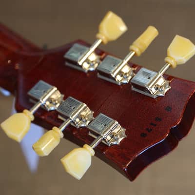 Unplayed! 2025 Gibson Custom Shop 1958 Reissue Les Paul Standard Electric Guitar Murphy Lab Light Aged Cherry Sunburst + COA OHSC image 21