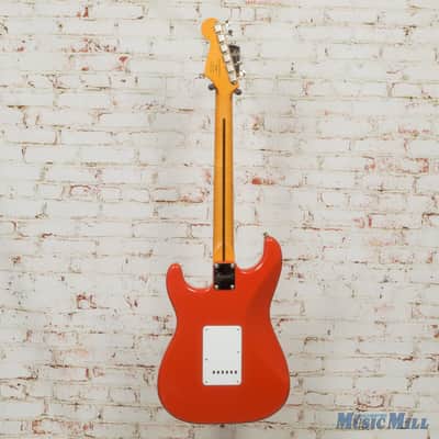 Squier Classic Vibe '50s Stratocaster, Maple Fingerboard, Fiesta Red image 9