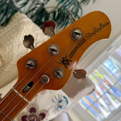 1979 Music Man StingRay Bass Sunburst w/OSHC image 4