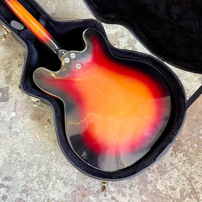 Mosrite Celebrity 3 c 1967 - Sunburst original vintage USA Mosley image 11